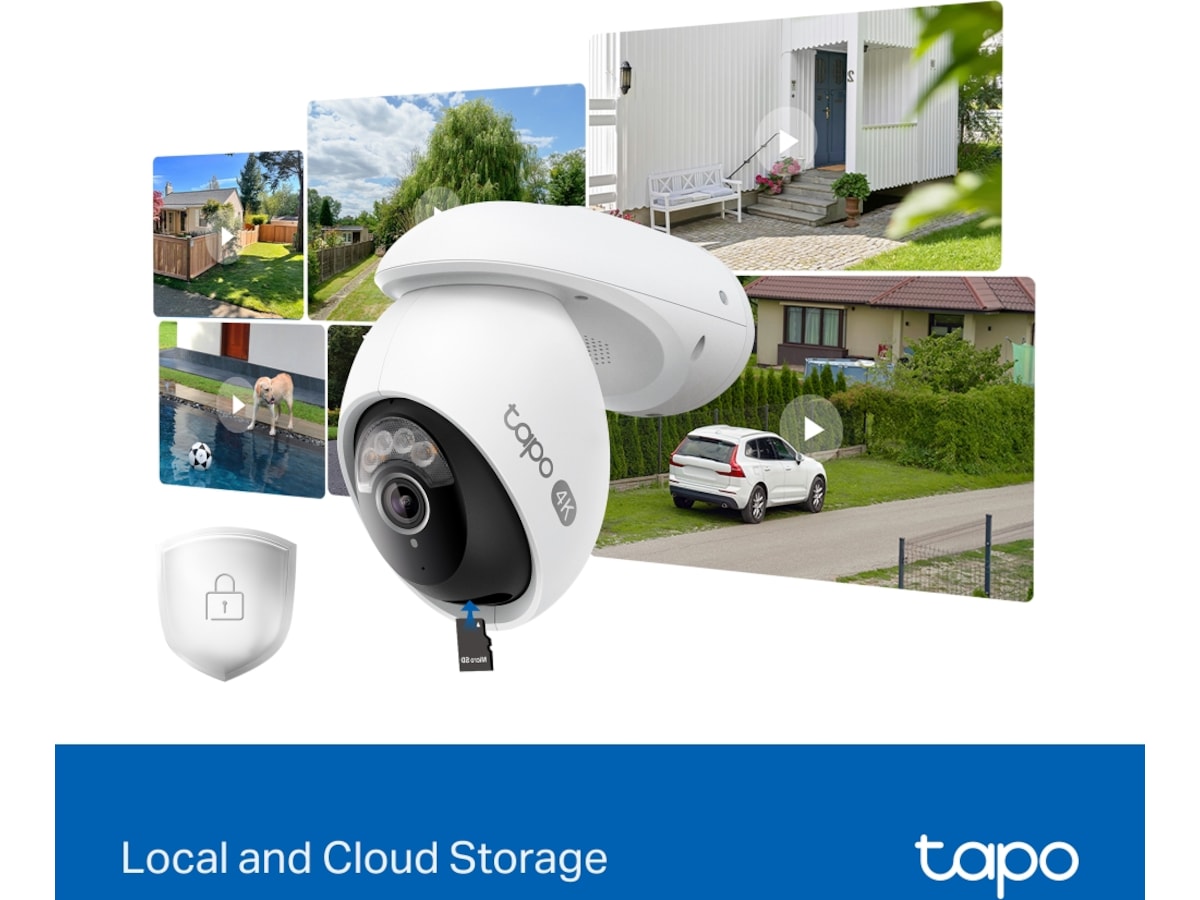 TP-Link Tapo C560WS 4K utomhusövervakningskamera Övervakningskamera