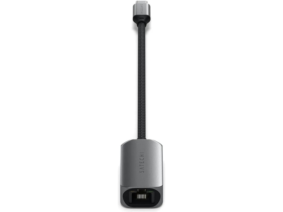 Satechi USB-C til Ethernet Adapter 18cm (grå) Kabel adapter och övergångar