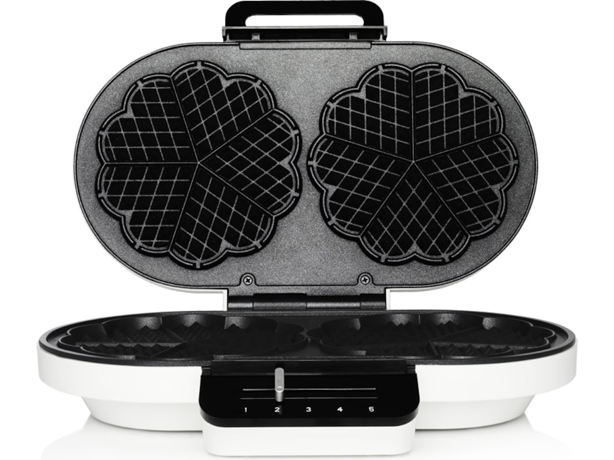 Wilfa WDWA-516W dubbel våffeljärn (vit) Våffeljärn