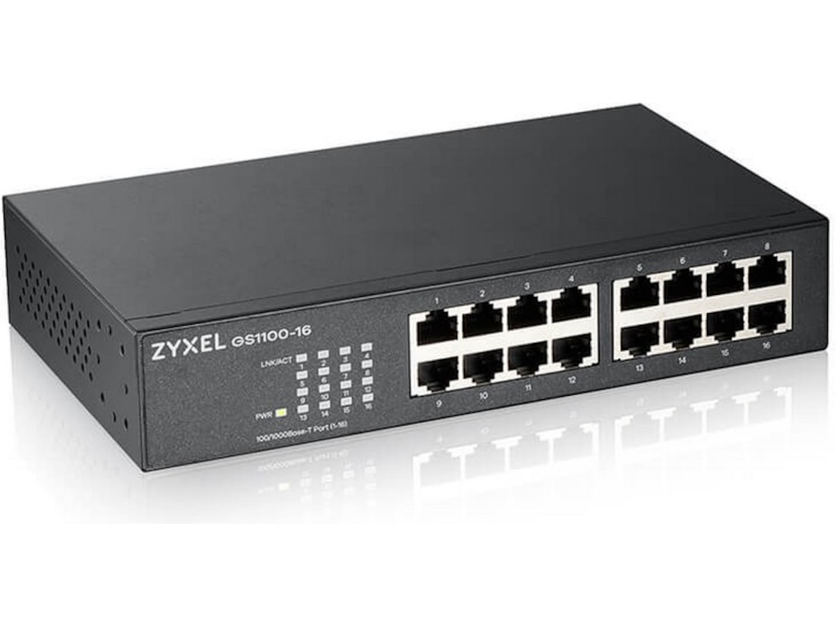 Zyxel Switch GS1100-16 Switchar
