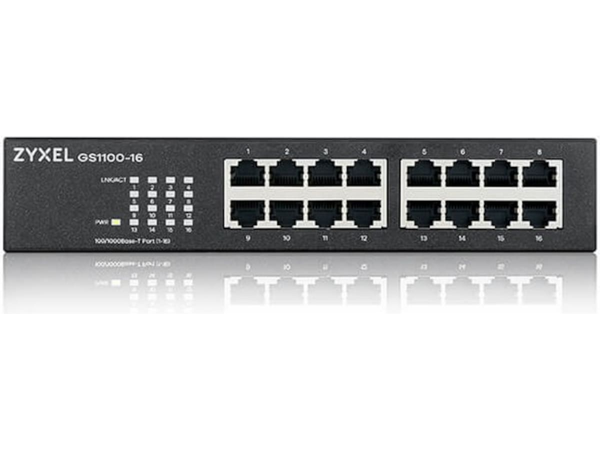 Zyxel Switch GS1100-16 Switchar