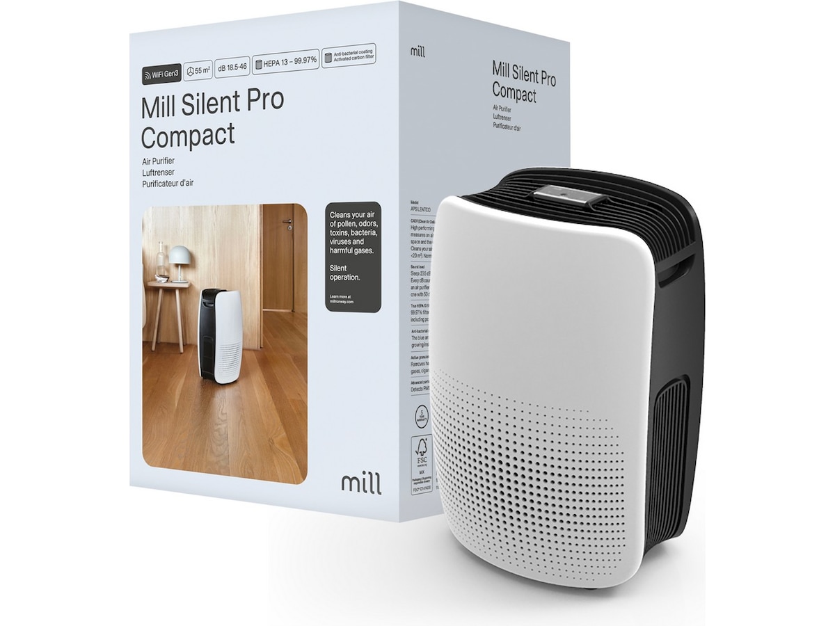 Mill Silent Pro Compact luftrenare Luftrenare