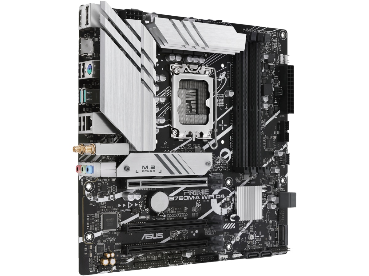 ASUS PRIME B760M-A WIFI D4 Moderkort Intel Socket