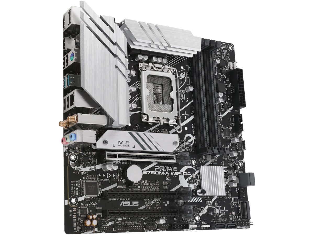 ASUS PRIME B760M-A WIFI D4 Moderkort Intel Socket