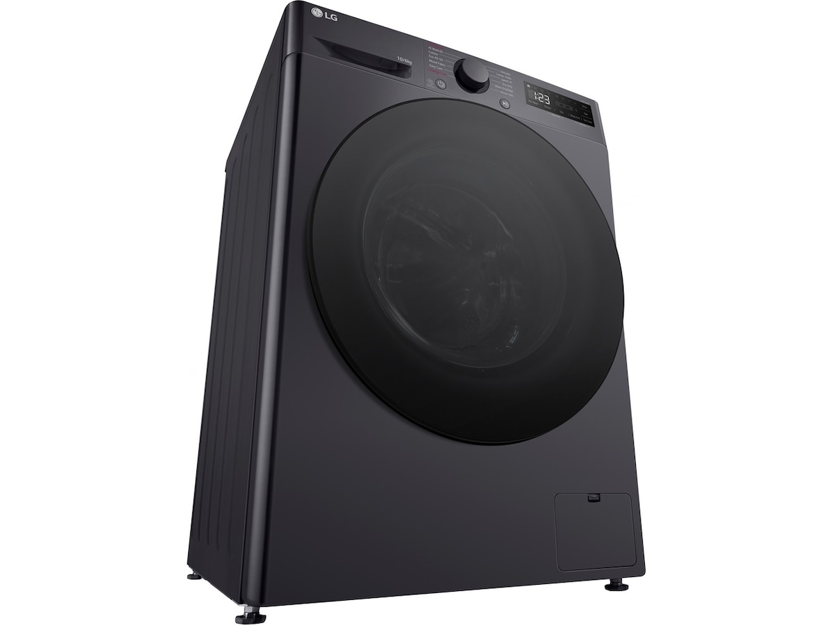 LG F4Y5RRPYJ tvätt-/torrkombimaskin (svart) Kombinerad tvättmaskin och torktumlare
