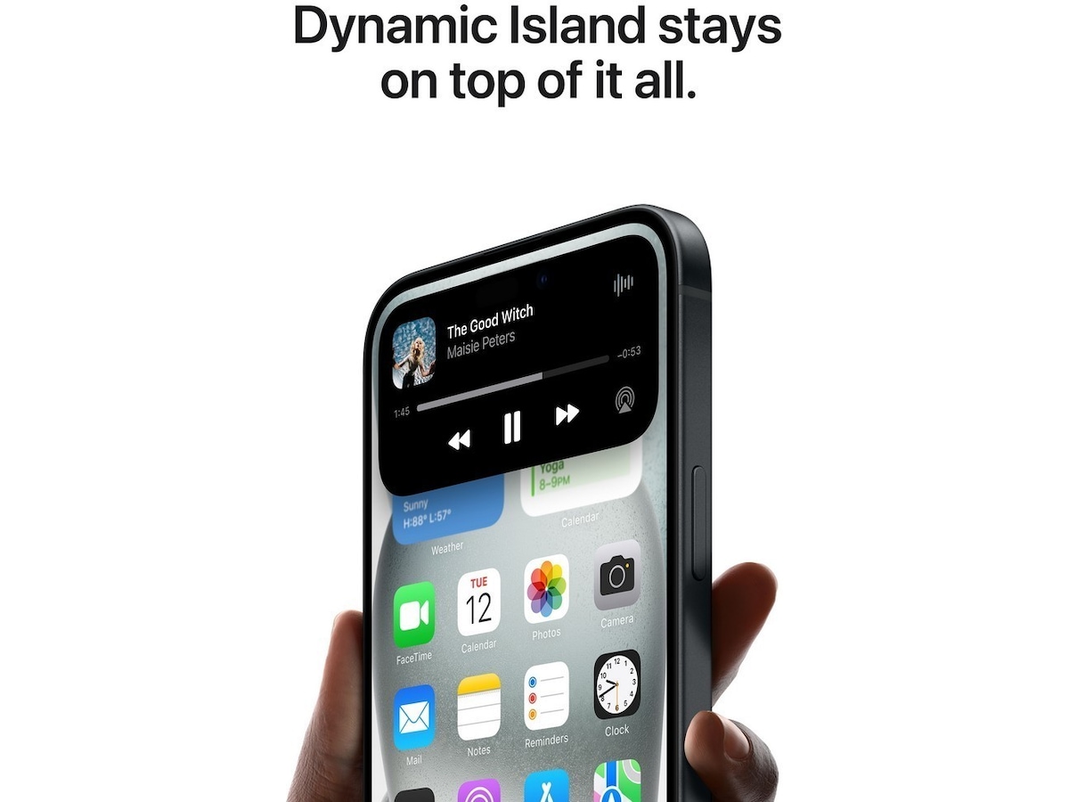 iPhone 15 128GB (blå) Mobiltelefoner