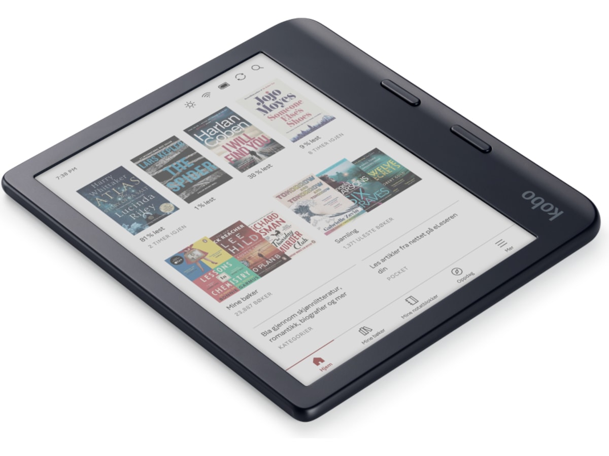 Kobo Libra Colour 7" 32GB (svart) E-bokläsare