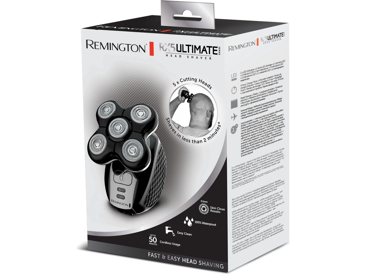 Remington Ultimate Series RX5 Head Shaver Rakapparat