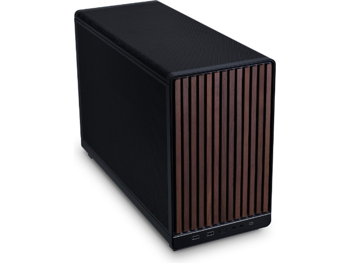 Lian Li A3- mATX-WD (svart/walnut) Midi tower