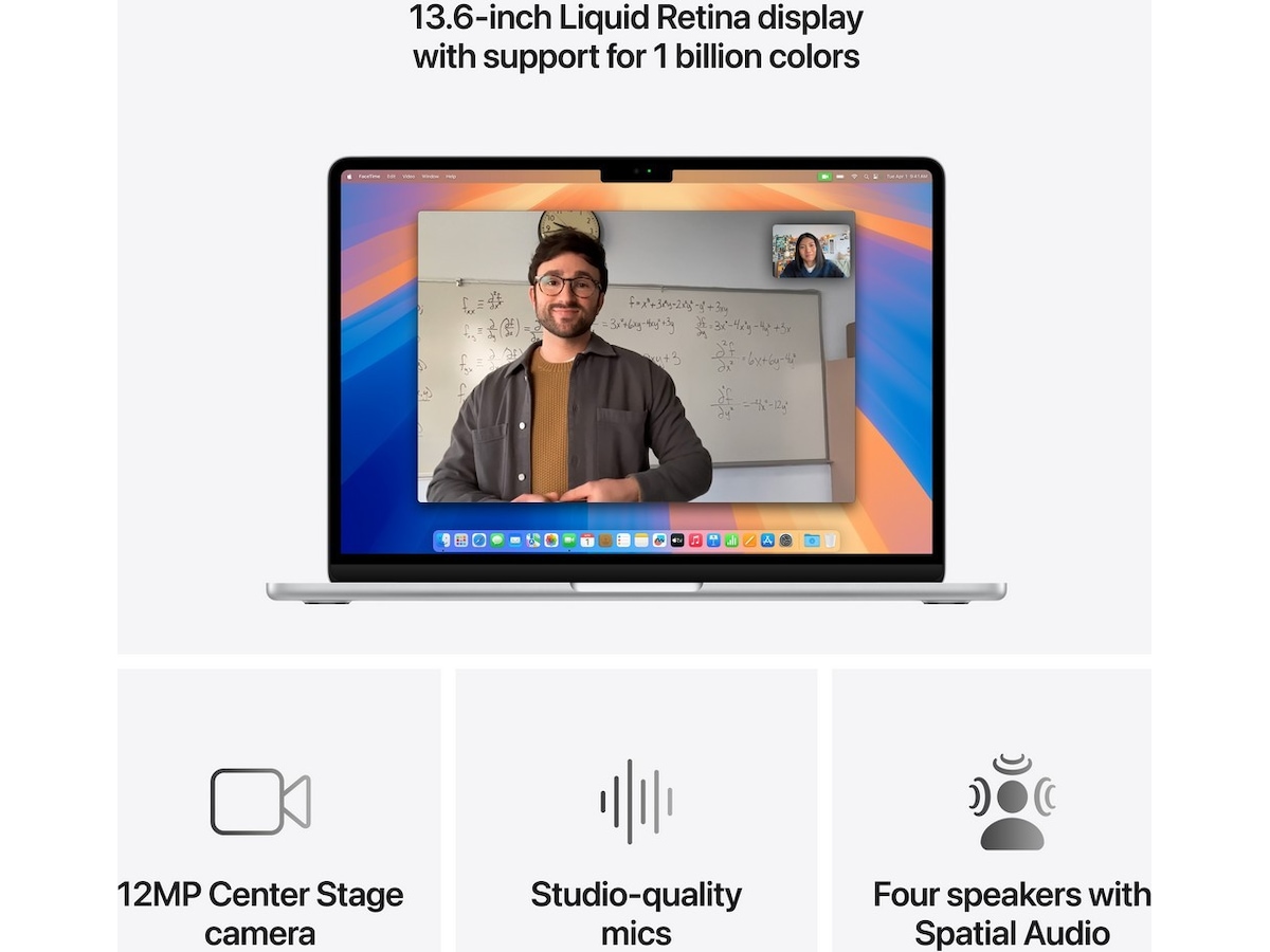 MacBook Air 13" M4 (2025) 512GB (silver) Datorer - Bärbara / laptop