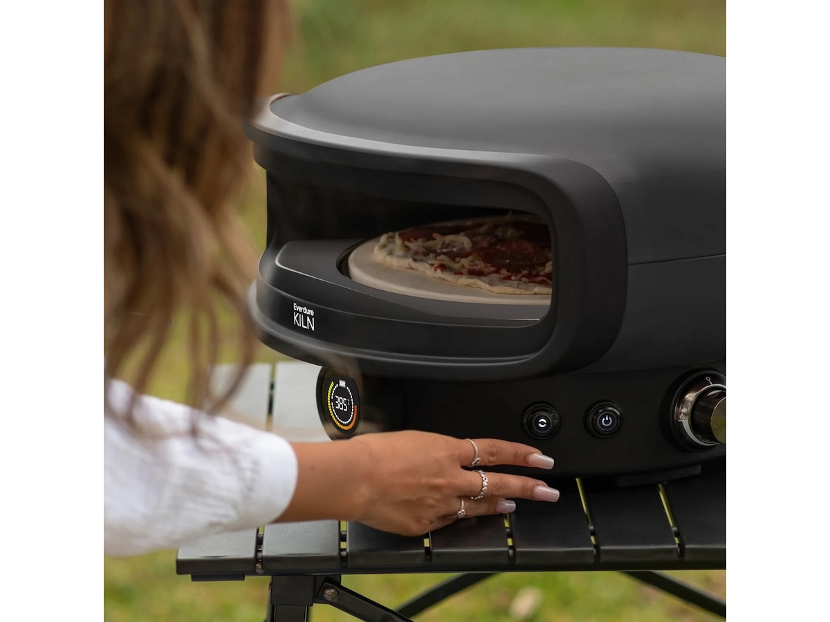 Everdure KILN-P series EU/UK Pizzaugn (svart) Pizzaugnar