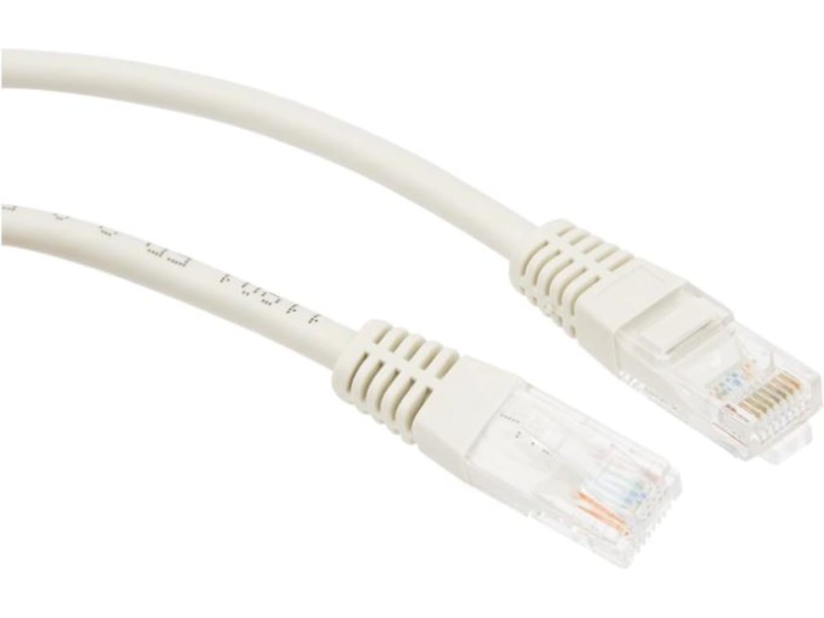 Nätverkskabel Cat6 grå 10m Nätverkskablar