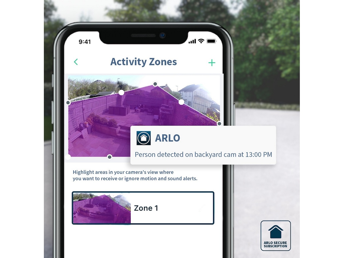 Arlo Pro 3 Floodlight Overvåkningskamera + laddningskabel Övervakningskamera