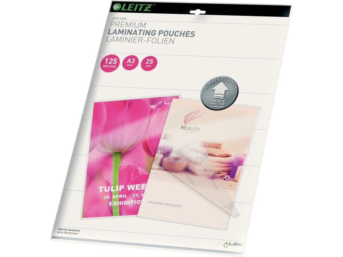 Leitz lamineringsficka UDT A3 125my Laminatorer
