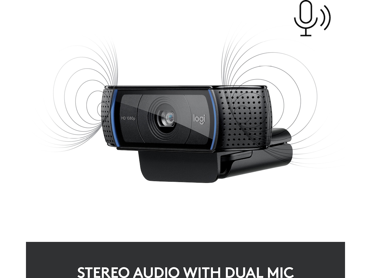 Logitech C920s PRO HD Webkamera Webbkamera