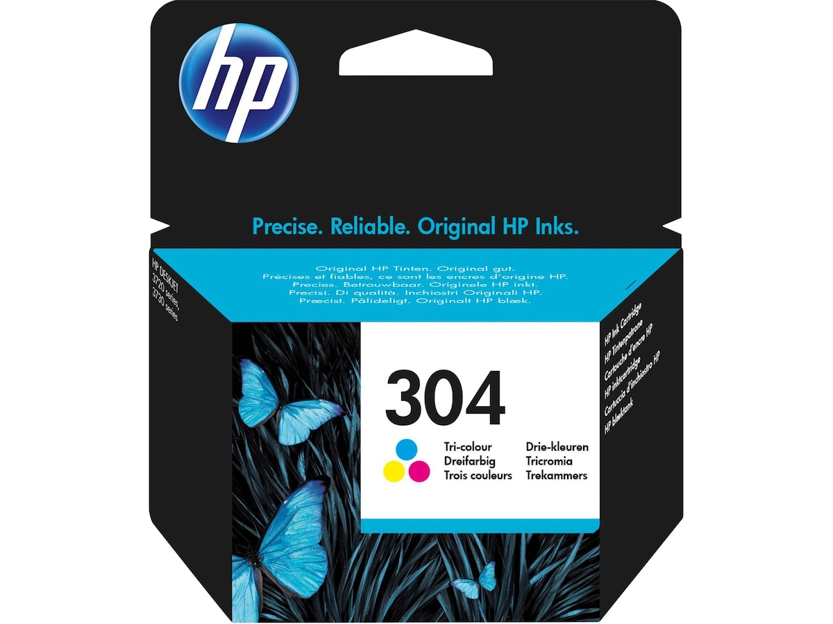 HP Bläck 304 Tri-Color Bläckpatron