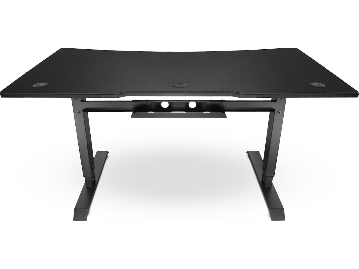 Svive Altair Gaming Desk matt svart med svarta sömmar Gaming desk