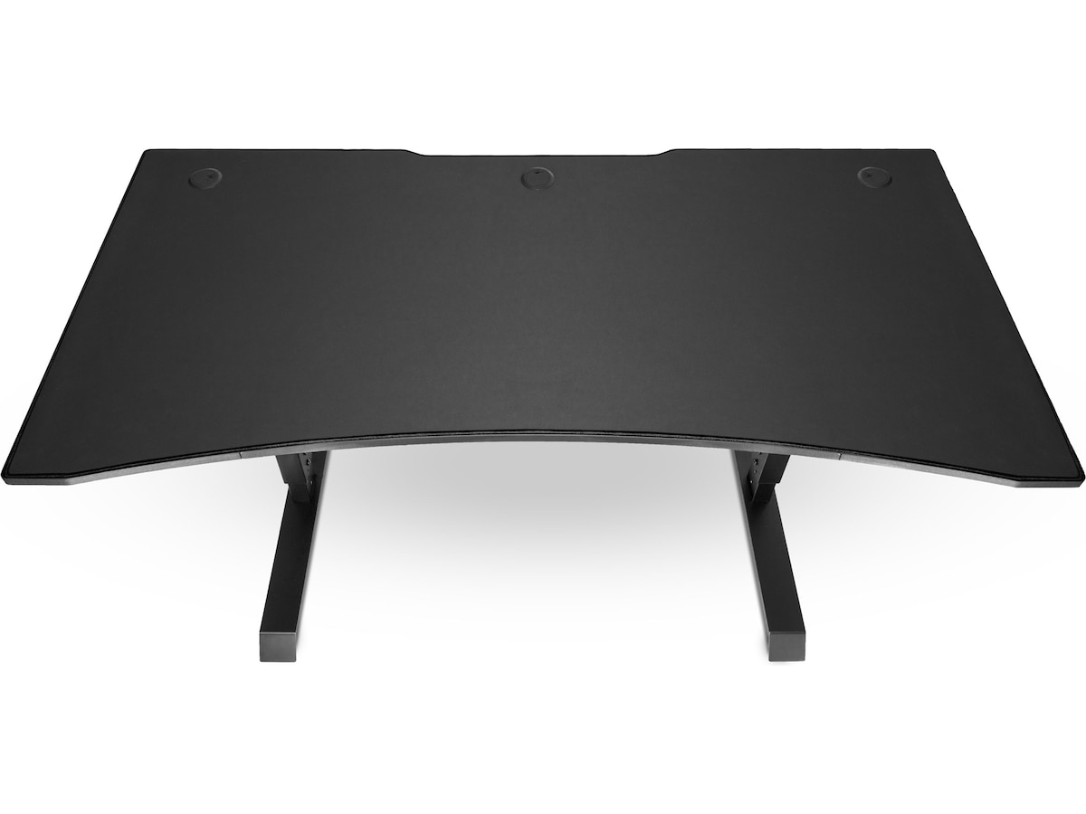 Svive Altair Gaming Desk matt svart med svarta sömmar Gaming desk