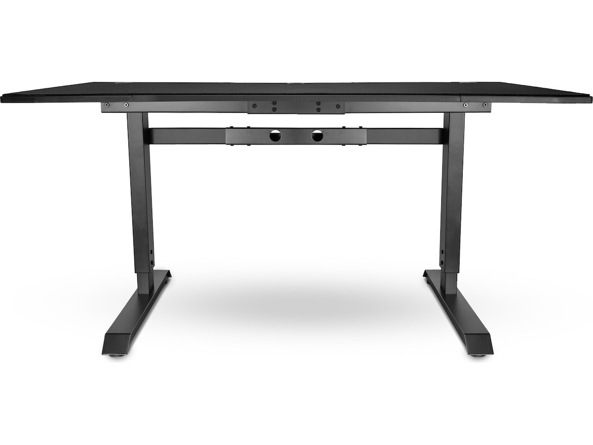 Svive Altair Gaming Desk matt svart med svarta sömmar Gaming desk