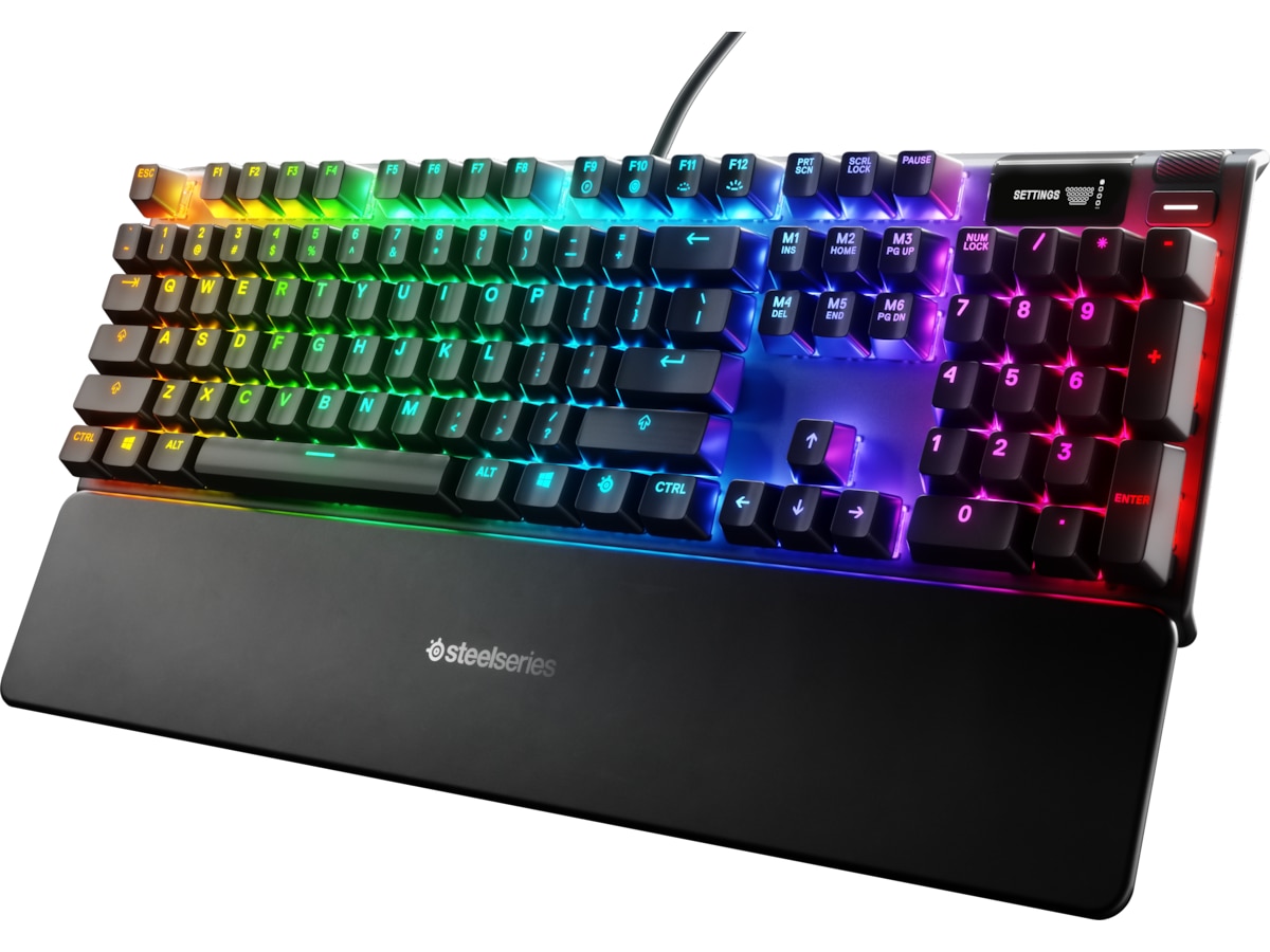 Steelseries Apex 7 Gamingtangentbord (svart) -B-Grade Demo tangentbord