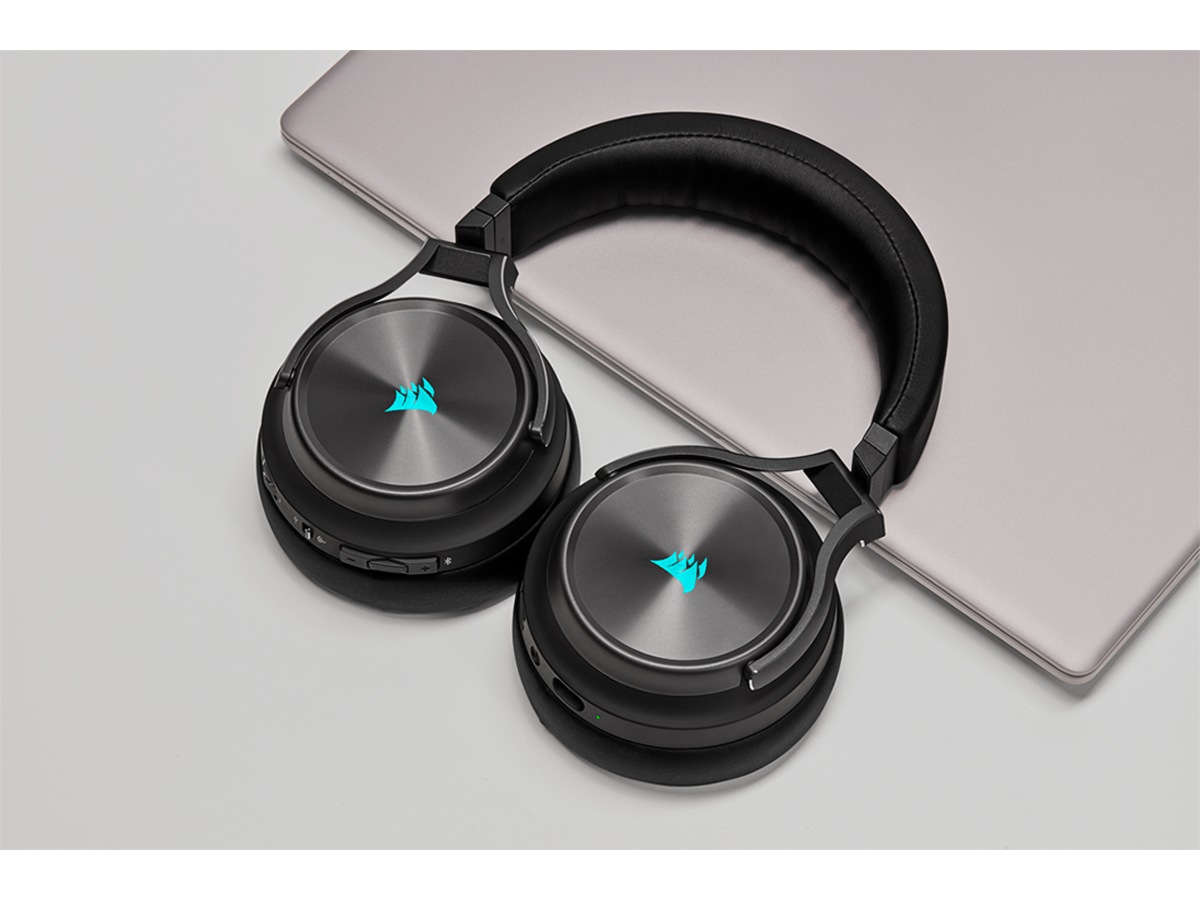 Corsair Virtuoso Trådlöst XT Gaming Headset svart) -B-Grade Demo gaming