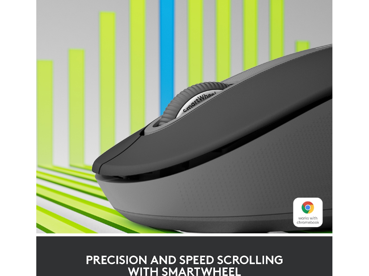Logitech Signature M650 Large trådlös mus (grafitgrå) Mus