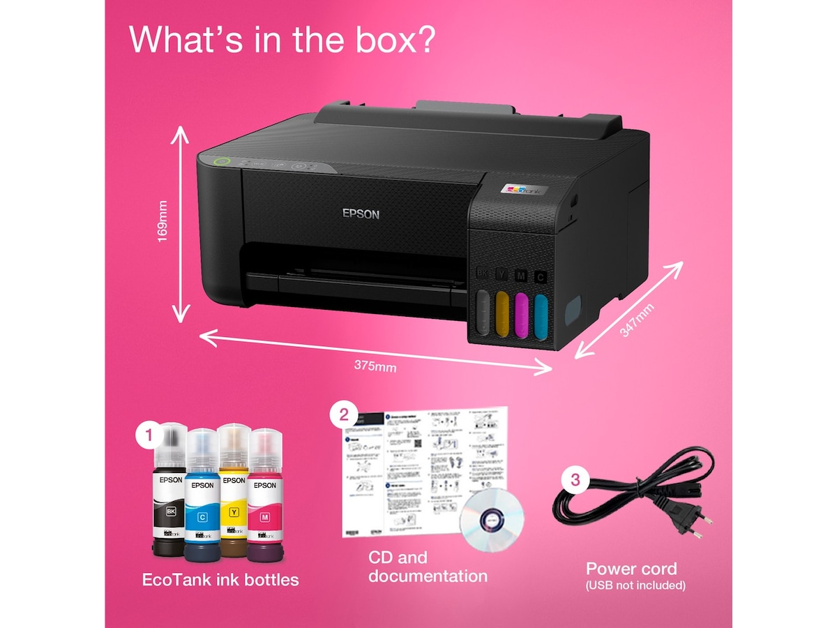 Epson Ecotank ET-1810 bläckskrivare Skrivare