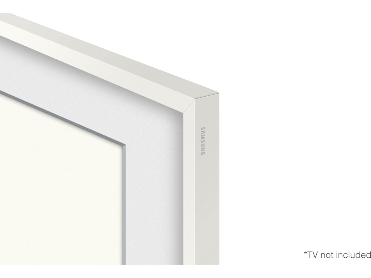 Samsung 85" ram till The Frame (2021-2024, vit) TV-ram & tillbehör