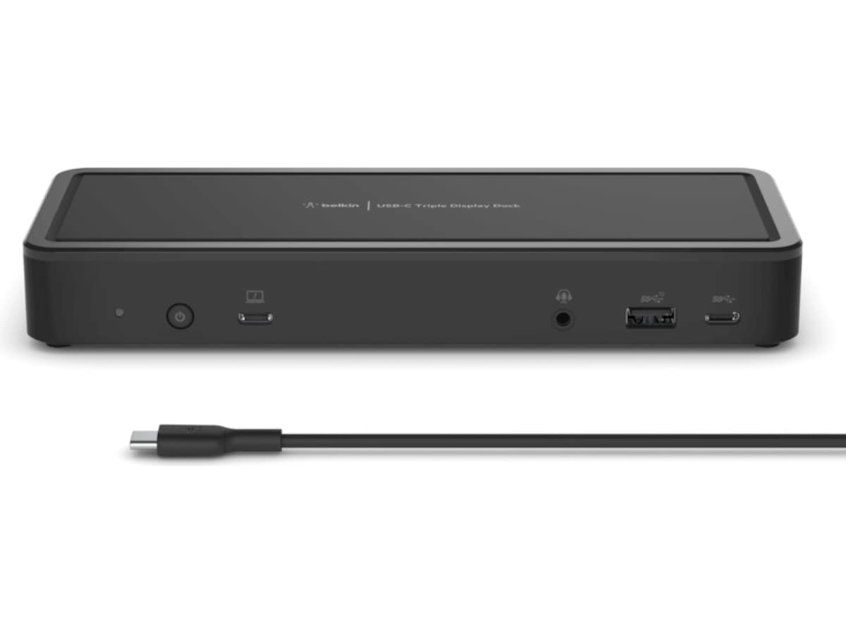 Belkin 14-i-1 Multiport Docking (svart) Dockningsstation och USB-hub
