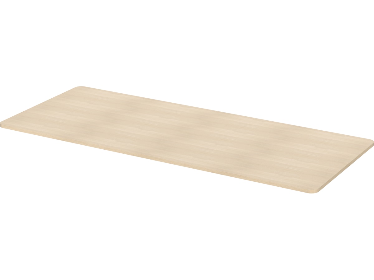 Skrivbordsskiva 180cm (ljus ek) Bordsskivan