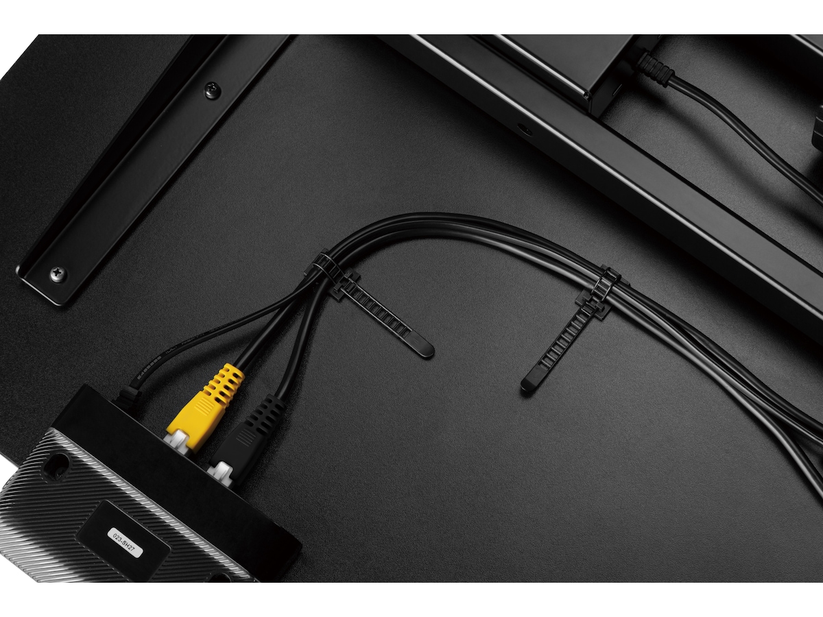 Elektrisk ram med minnesfunktion (svart) Chassi / bordsben