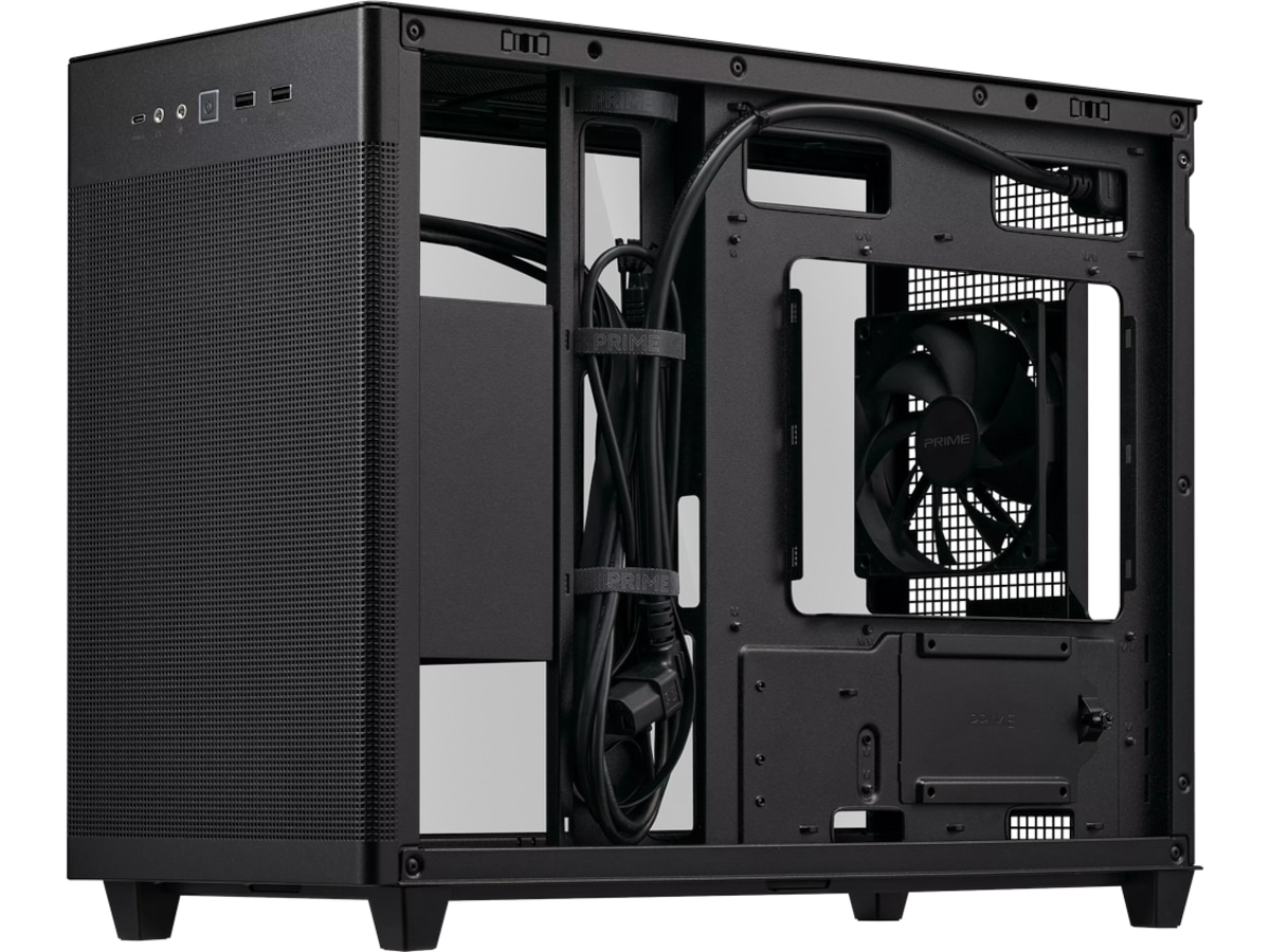 ASUS Prime AP201 Tempered Glass Mini Tower (svart) Mini/Micro/Nano tower