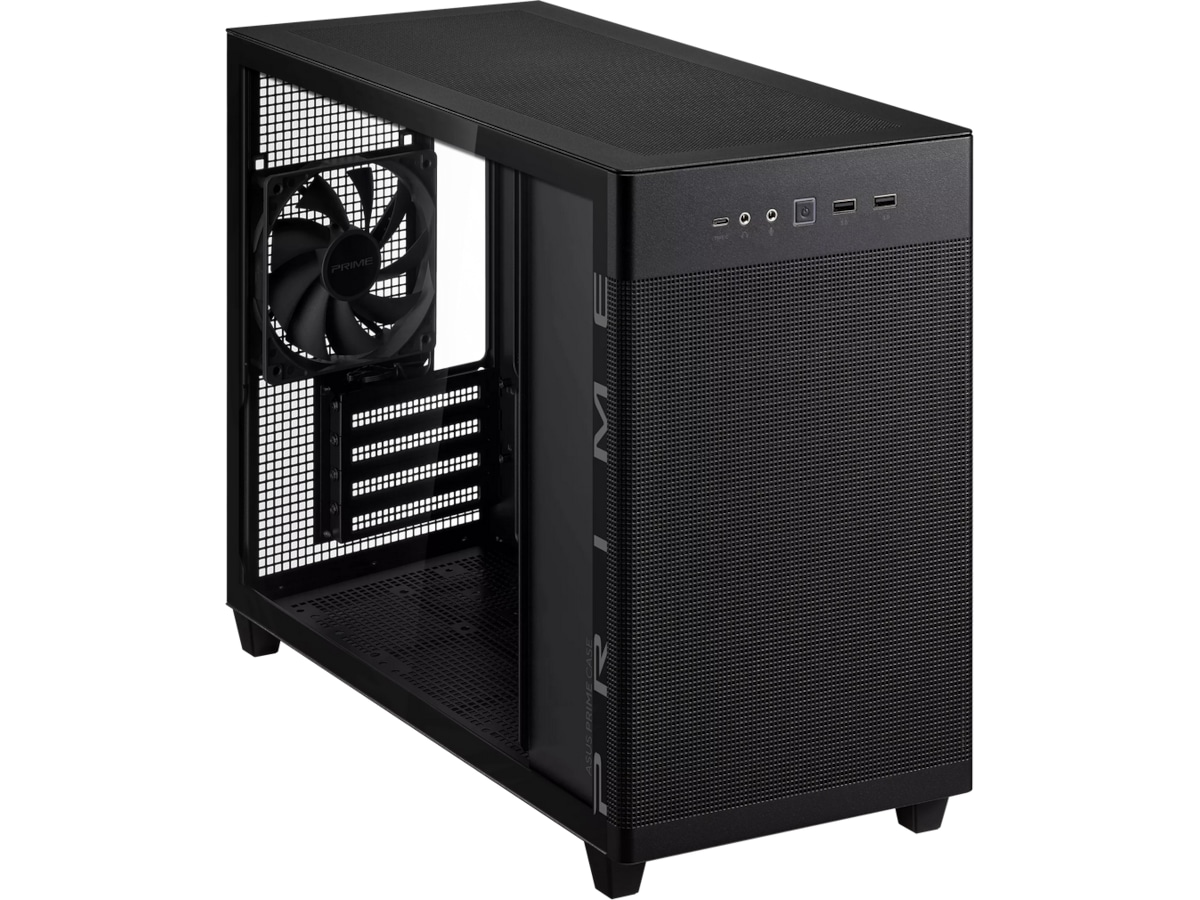 ASUS Prime AP201 Tempered Glass Mini Tower (svart) Mini/Micro/Nano tower