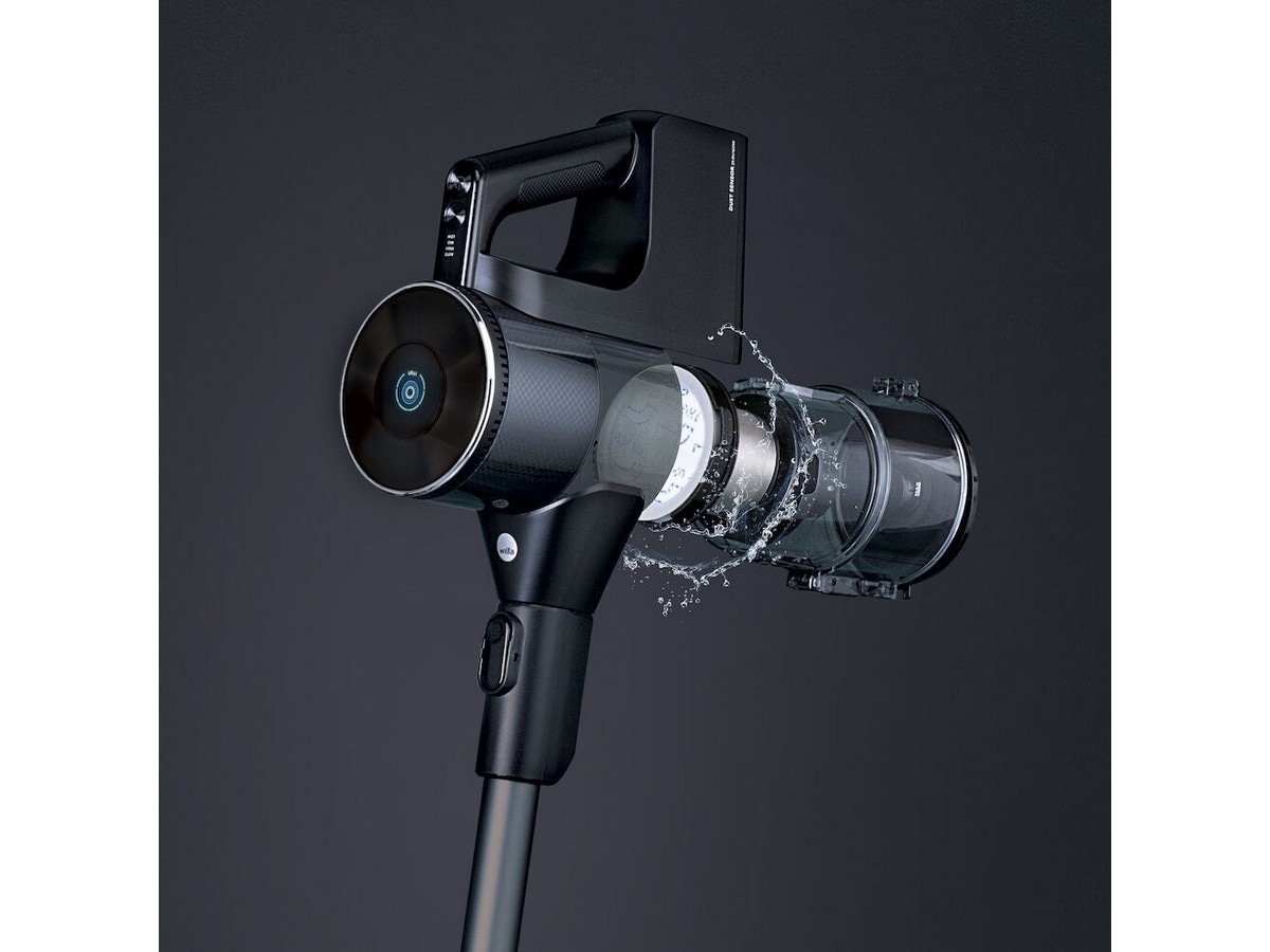 Wilfa Innovac Sensor HS1-SB Sladdlös dammsugare Skaftdammsugare