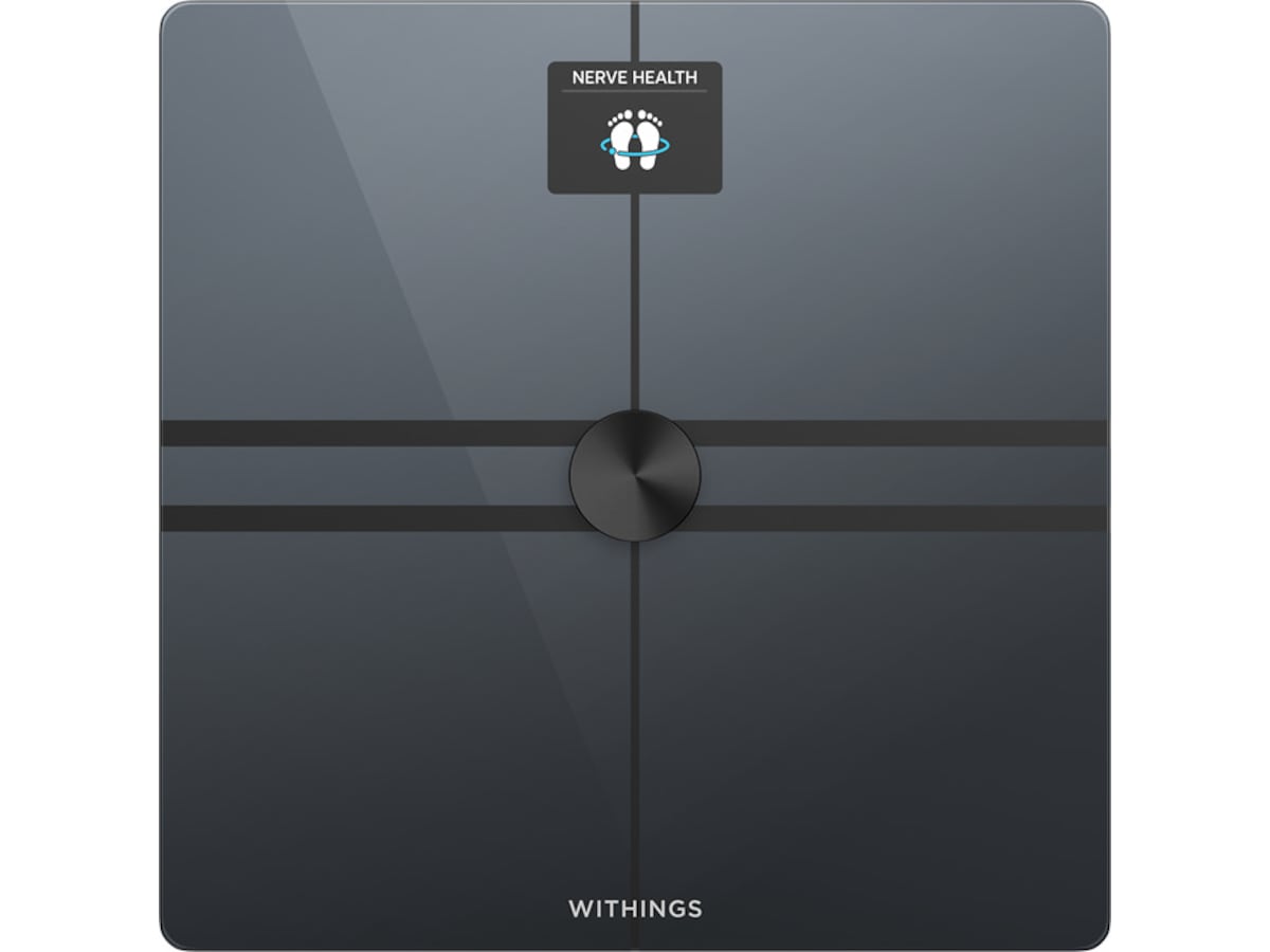 Withings Body Comp Wi-Fi smart badvåg (svart) Personvågar
