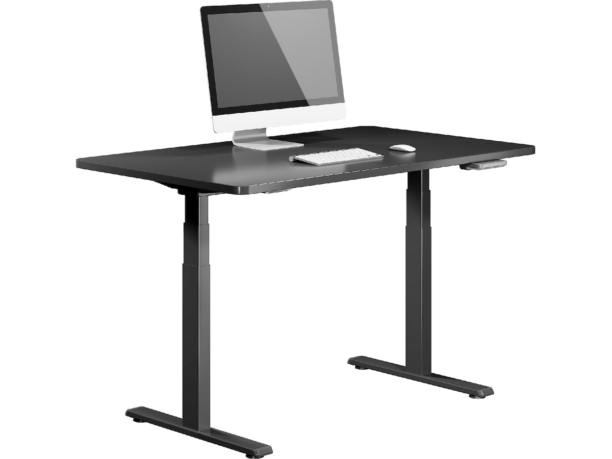 Ergonomiskt höj-/sänkbord 120cm (svart) Skrivbord