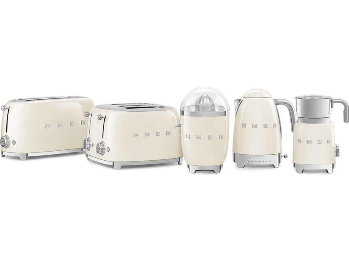 Smeg TSF02CREU 4x2 brödrost (cream) Brödrostar
