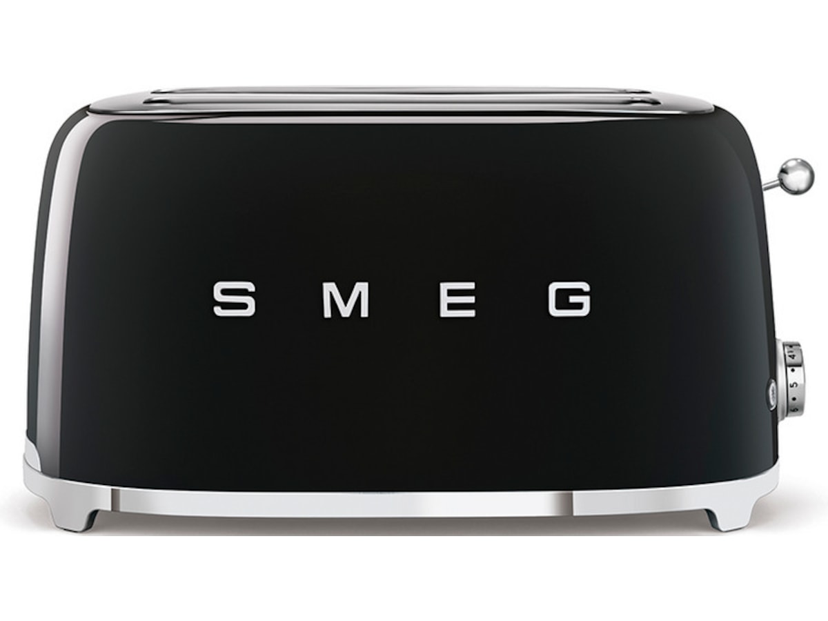 Smeg TSF02BLEU 4x2 brödrost (svart) Brödrostar