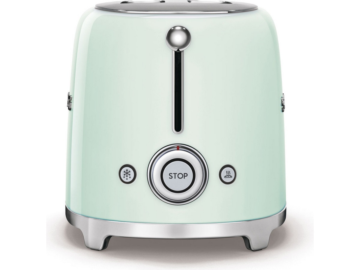 Smeg TSF01WHEU Brödrost för 2 skivor (pastel grön) Brödrostar