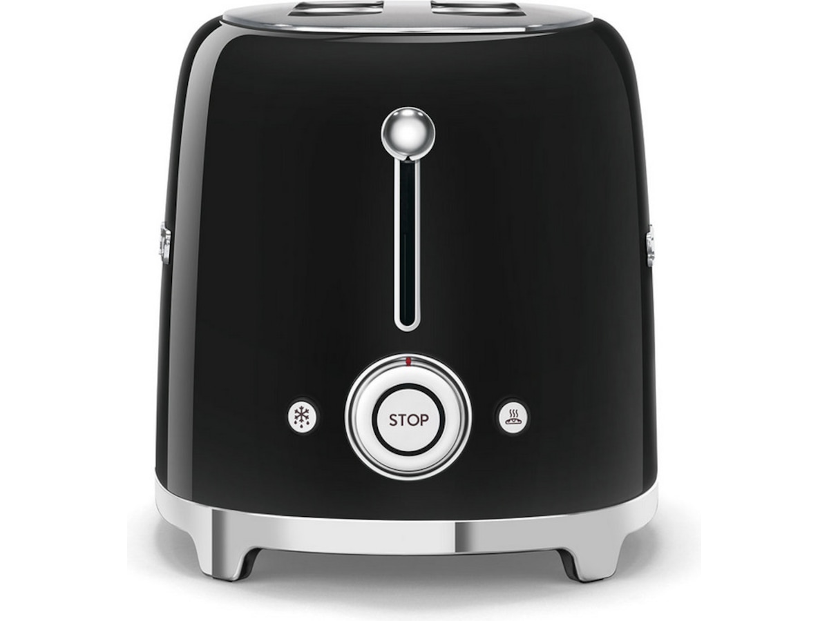 Smeg TSF01BLEU Brödrost för 2 skivor (svart) Brödrostar