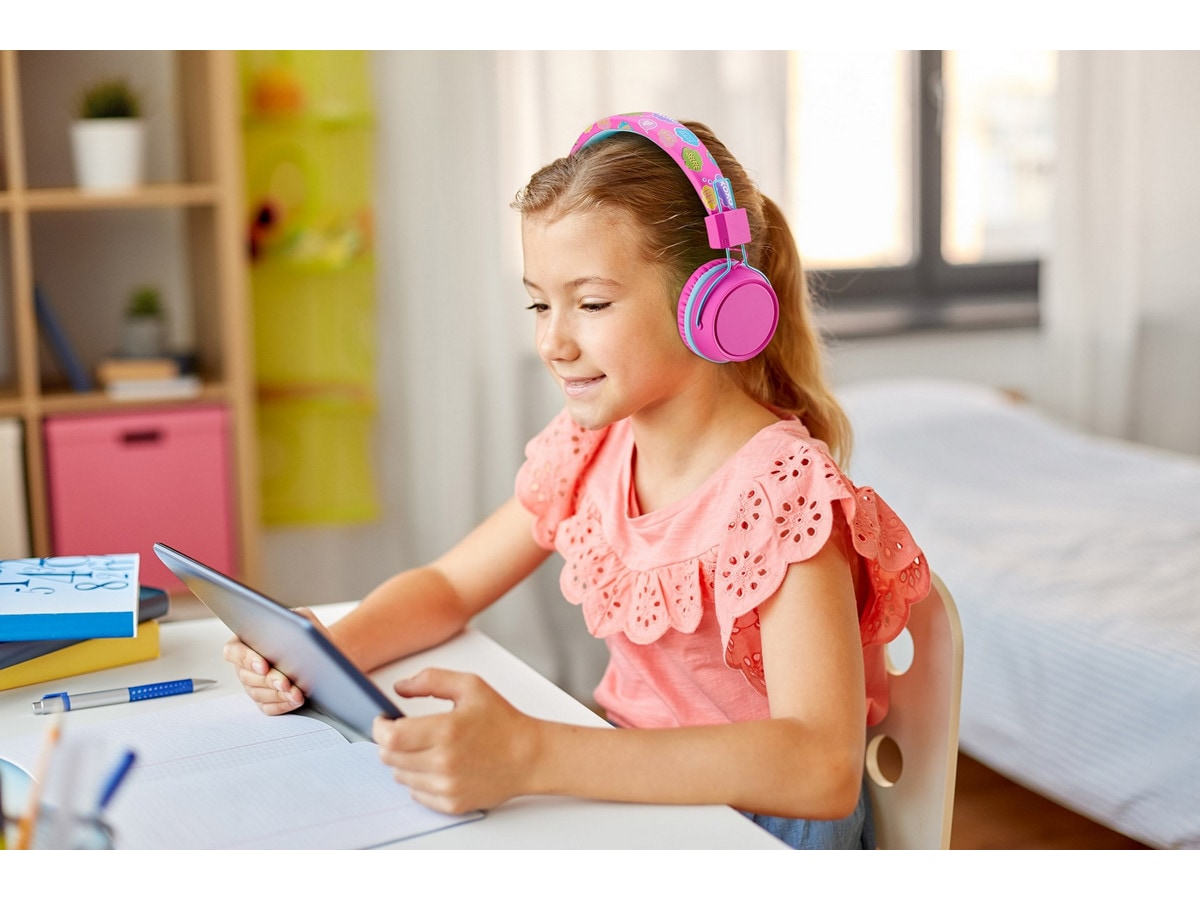 Andersson BHO 1.1 Kids trådlösa hörlurar, Over-Ear (pretty pink) Hörlurar