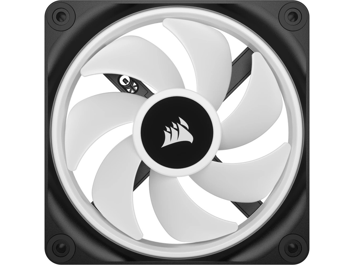 Corsair iCUE LINK QX120 RGB 120mm Fläkt (svart) Fläkt