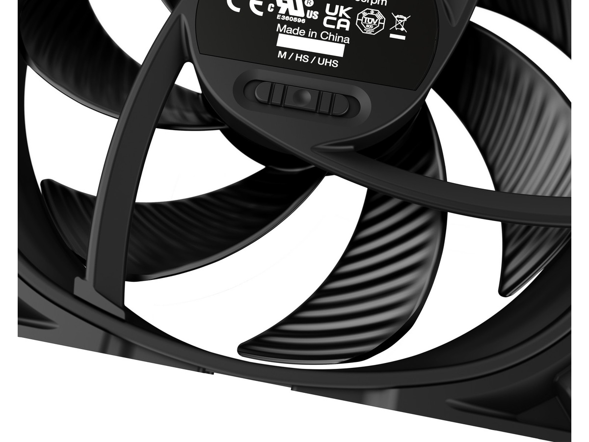 be quiet! Silent Wings Pro 4 140mm PWM Fläkt (svart) Fläkt
