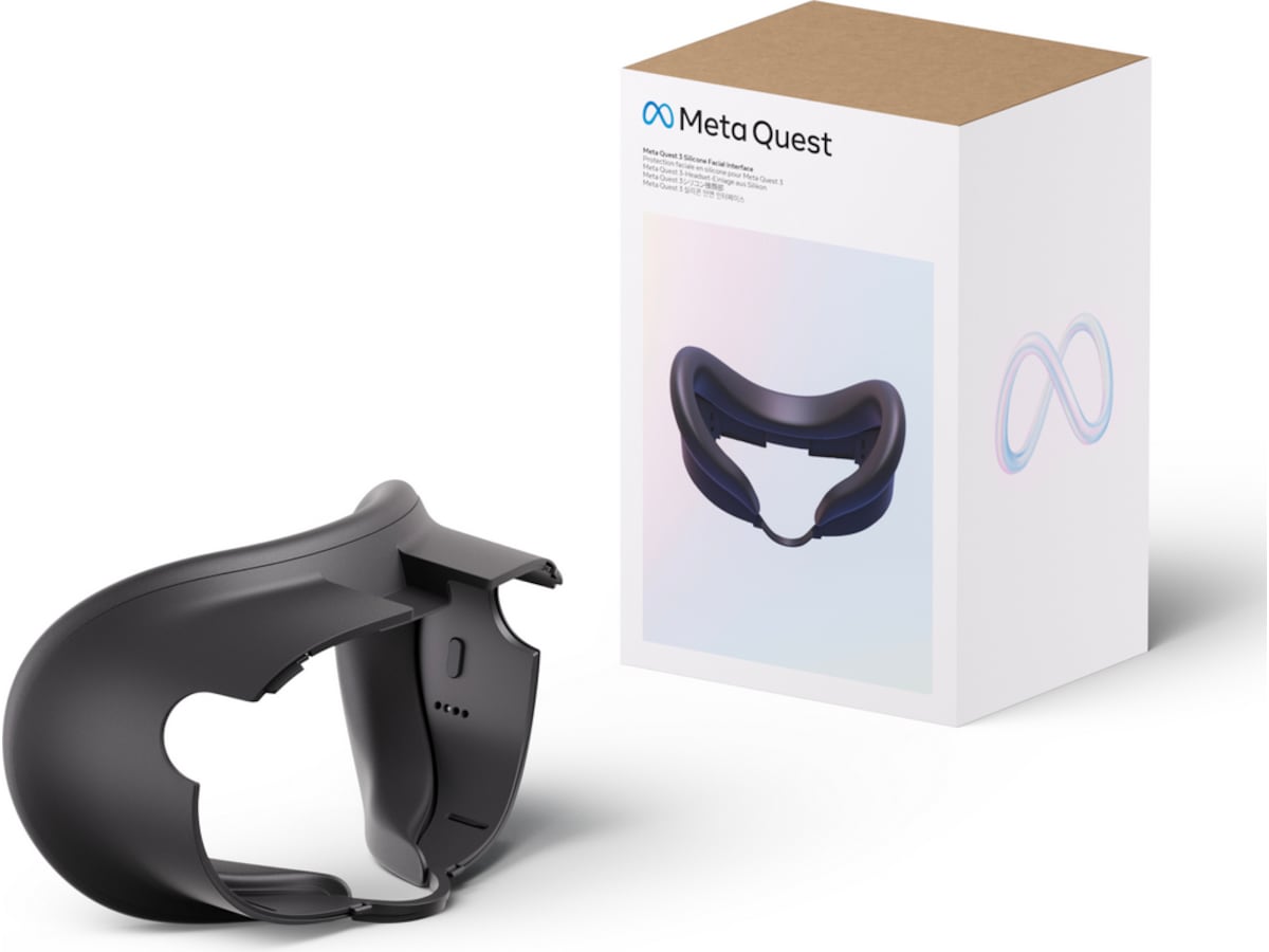 Meta Quest 3 Ansiktsdel i silikon VR tillbehör