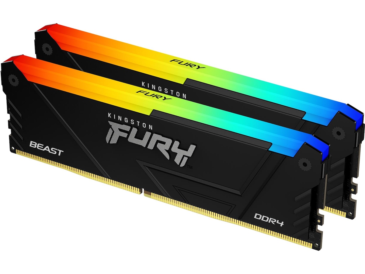 Kingston FURY Beast RGB DDR4 3200MHz 16GB Minne