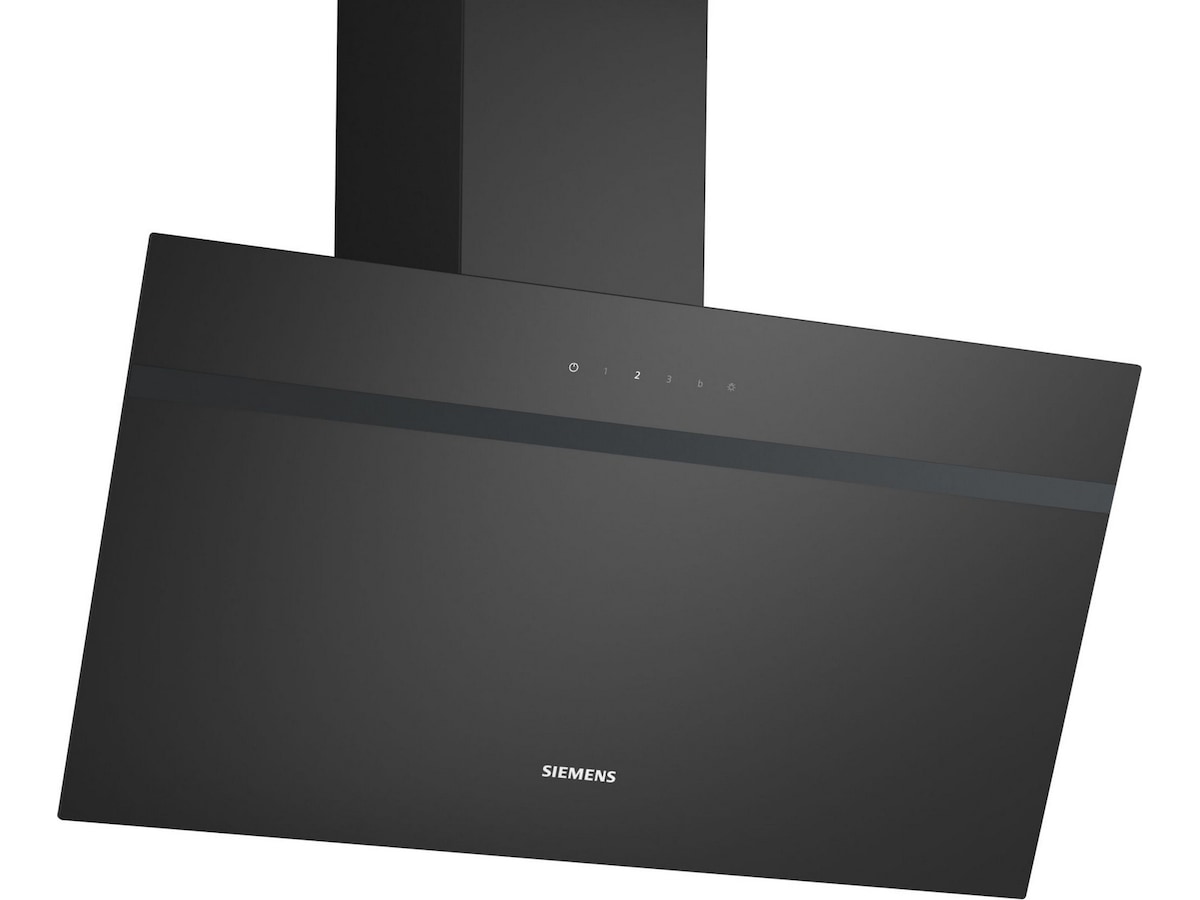 Siemens iQ100 LC85KDK60 Ventilator (svart) Väggmonterad köksfläkt