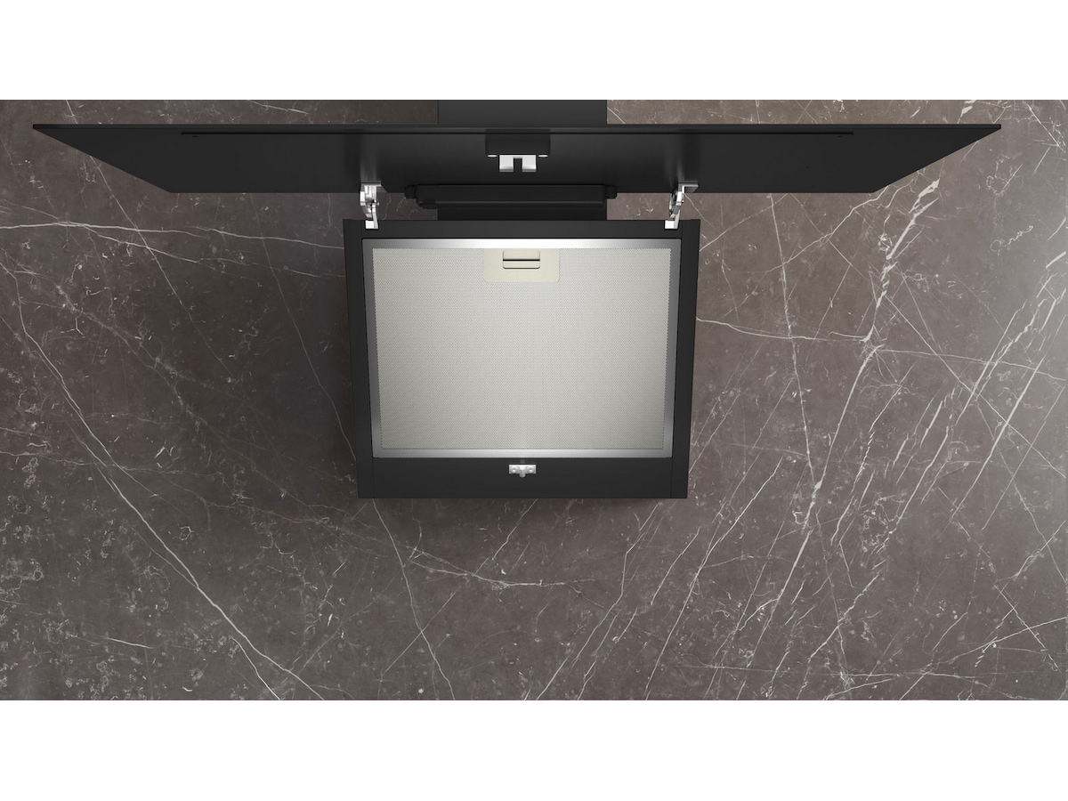 Siemens iQ100 LC85KDK60 Ventilator (svart) Väggmonterad köksfläkt