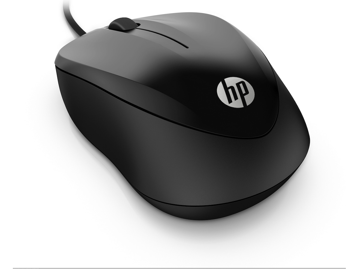 HP 1000 trådbunden mus (svart) Mus
