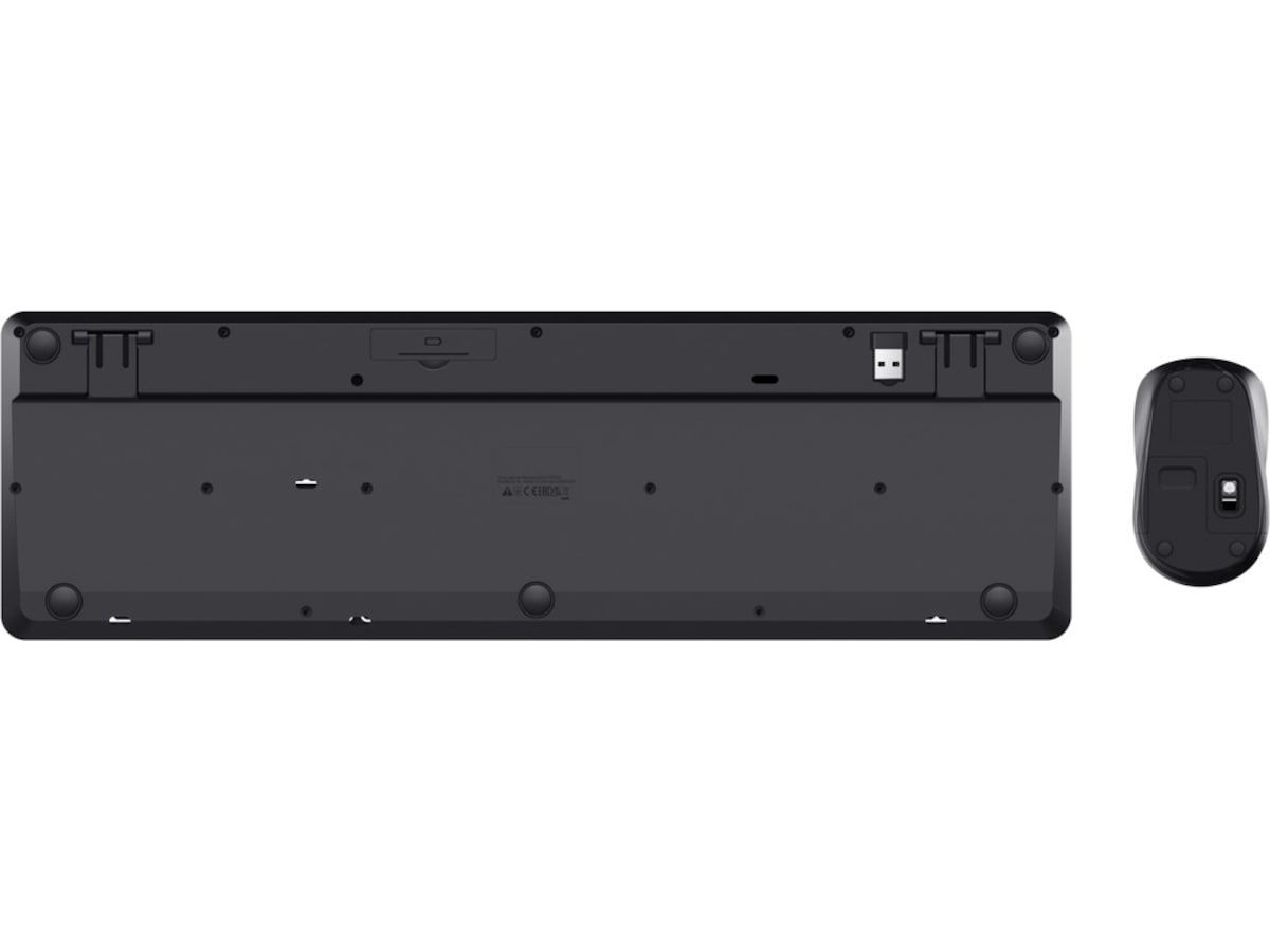 Trust TKM-360 trådlös mus och tangentbord nordic (svart) Mus & tangentbord -combo-paket