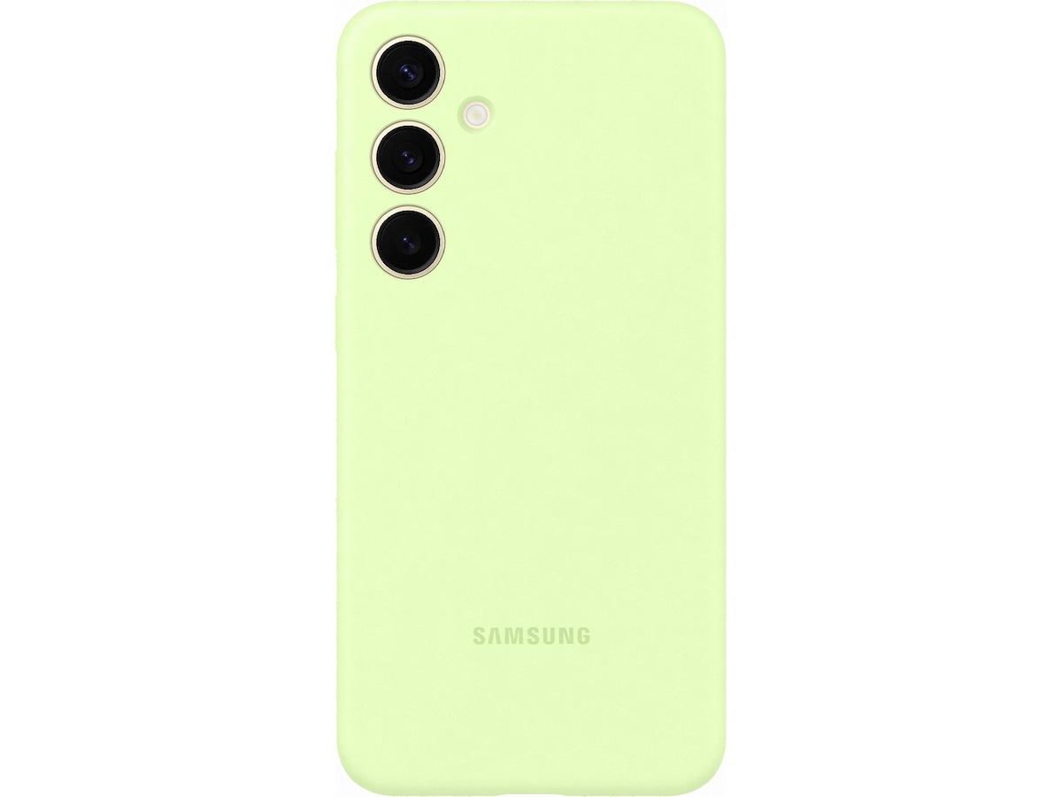 Samsung Galaxy S24+ Silikonskydd (light green) Skydd